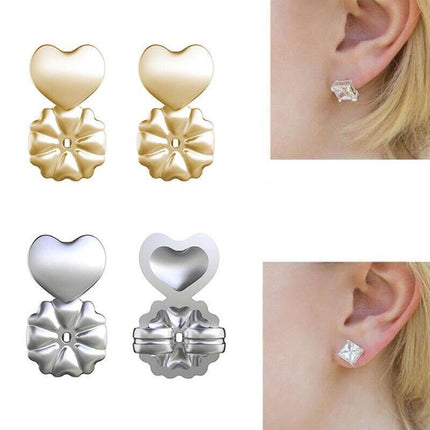 Hypoallergenic Fits Earrings Ear Support Lifts Magic Bax Backs Studs Auxiliary - Aimall