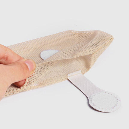 Vegetable Food Storage Bag Onion Garlic Hanging Bags Hollow Breathable Mesh Bag - Aimall