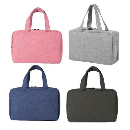 Large Hanging Hook Toiletry Bag Waterproof Travel Makeup Cosmetic Organizer Case - Aimall