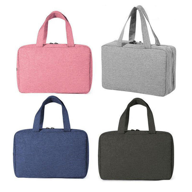 Large Hanging Hook Toiletry Bag Waterproof Travel Makeup Cosmetic Organizer Case - Aimall