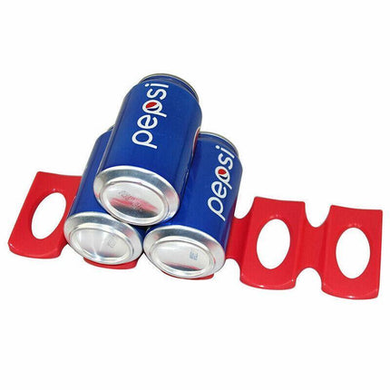 Bottle Rack Wine Fridge Beer Holder Mat Silicone Kitchen Stacking Organizer Can - Aimall