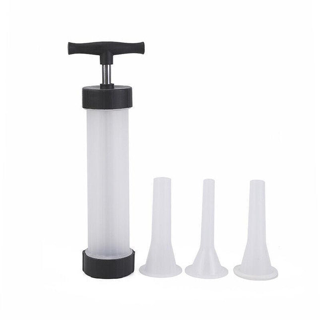 Sausage Machine Meat Filler Stuffer Salami Maker Funnel Hand Operated - Aimall