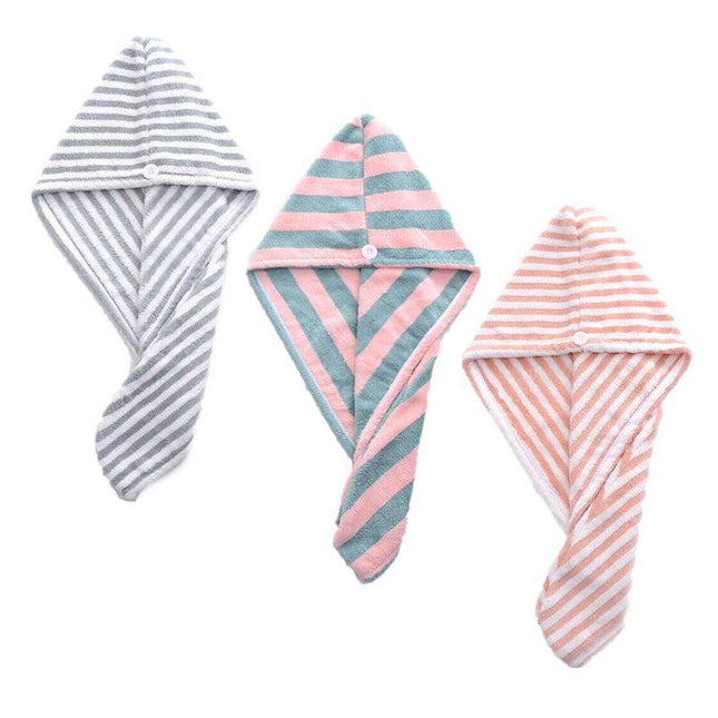 Magic Instant Dry Hair Towel Rapid Fast Drying Hair Towel Fast Absorbent Hat Cap - Aimall