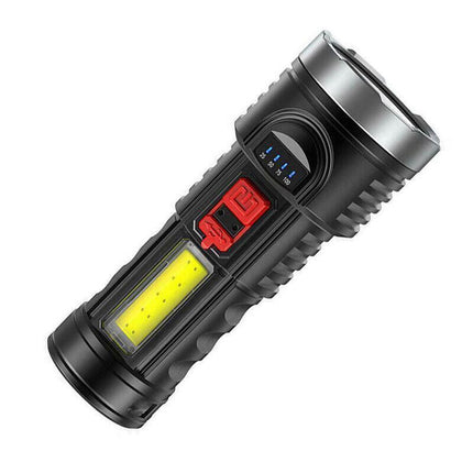 Super Bright Torch 6 Led Flashlight USB Rechargeable Tactical light Stock AU - Aimall