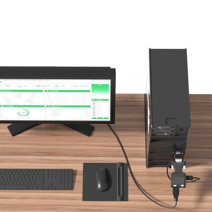 HDMI to VGA Male Video Adapter Female Cable Converter with Audio HD 1080P AU - Aimall