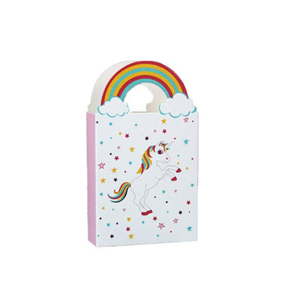 20PCS Paper Unicorn Bag Treat Gift Loot Bag Candy Box Kids Birthday Party Favour - Aimall