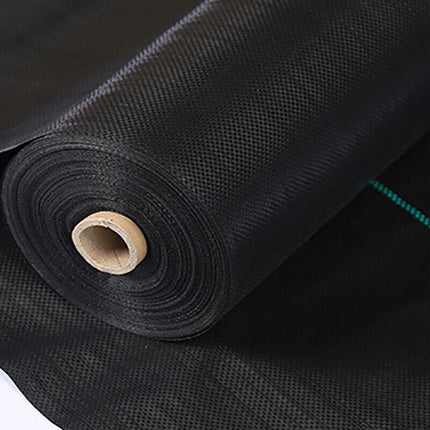 10/20/30/50/100M Weedmat Weed Control Mat Matting Woven Fabric Plant PE AU - Aimall