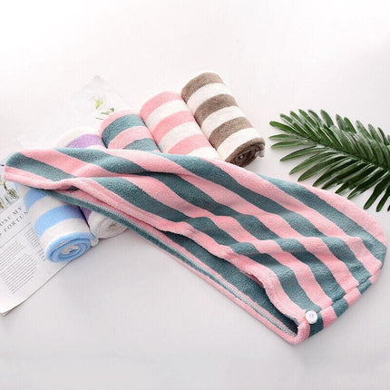 Magic Instant Dry Hair Towel Rapid Fast Drying Hair Towel Fast Absorbent Hat Cap - Aimall