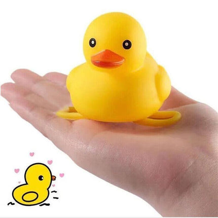 Rubber Duck Toy Car Ornaments Yellow Duck Dashboard Decorations With Helmet Jl Aimall