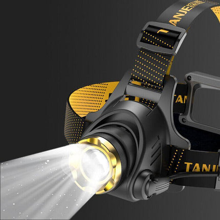 12000000lm LED Headlamp USB Rechargeable Headlight Head Torch Lamp Flashlight - Aimall