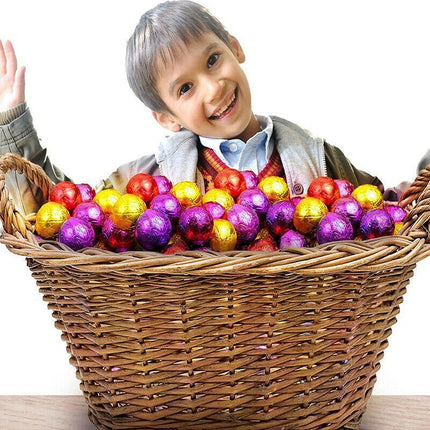 100PCS Tin Foil Aluminium Wrapping Square Chocolate Wrappers 10CM 15CM 20CM AU - Aimall