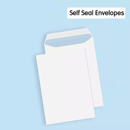 8 Sizes White Envelopes Standard Business Mailer Opaque Pre-printed postcode AU - Aimall