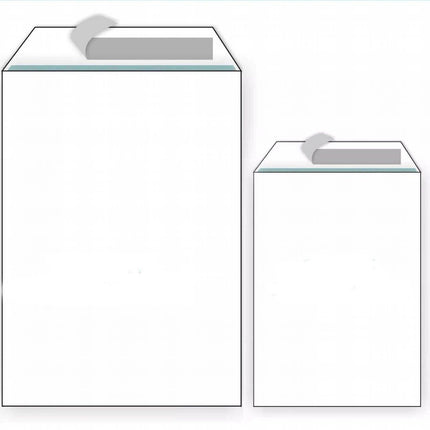 8 Sizes White Envelopes Standard Business Mailer Opaque Pre-printed postcode AU - Aimall
