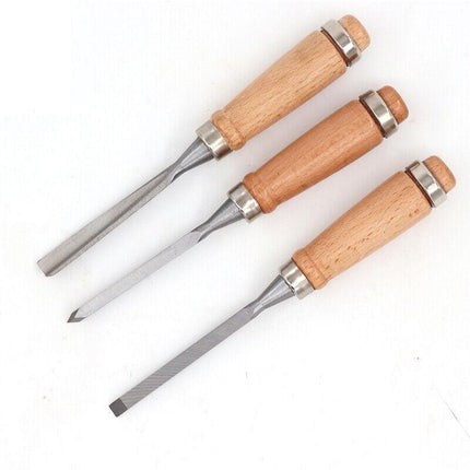 12 Wood Turning Lathe Chisel Set Woodworking Carving Woodturning Tool AU Stock - Aimall