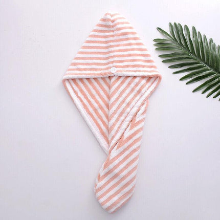 Magic Instant Dry Hair Towel Rapid Fast Drying Hair Towel Fast Absorbent Hat Cap - Aimall