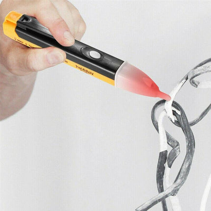 Voltage AC Detector Outlet Volt Stick Pen Tester with LED Light Power Indicator - Aimall
