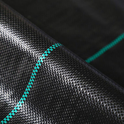 10/20/30/50/100M Weedmat Weed Control Mat Matting Woven Fabric Plant PE AU - Aimall