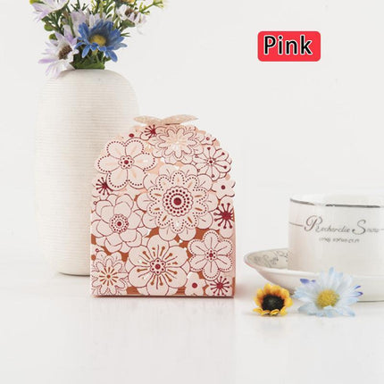 12x Laser Cut Favor Boxes Bigger 6cm Base Wedding Favour Gift Box Party AU STOCK - Aimall