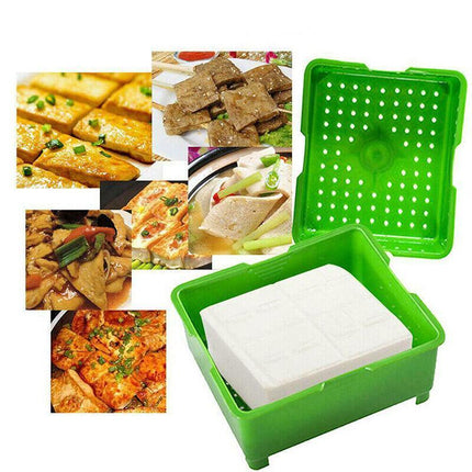 SIMPLE Tofu Press/Marinating Dish, Removes Moisture From Tofu Automatically AU - Aimall
