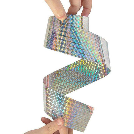 Laser Reflective Pigeon Deterrent Tape in Garden