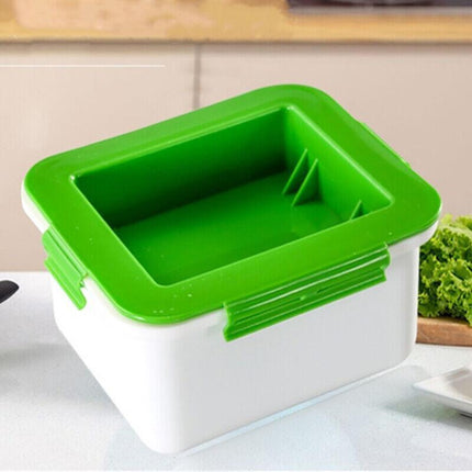 SIMPLE Tofu Press/Marinating Dish, Removes Moisture From Tofu Automatically AU - Aimall