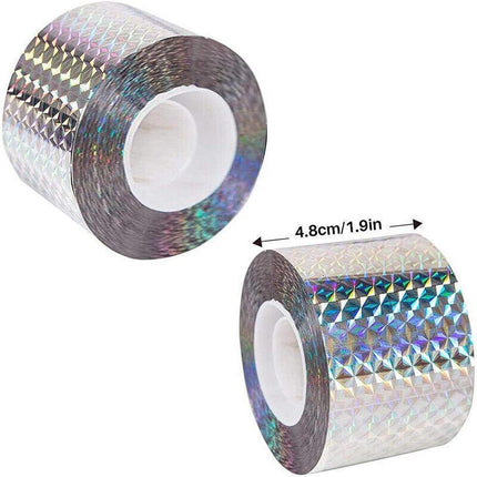 Laser Reflective Pigeon Deterrent Tape in Garden