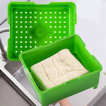 SIMPLE Tofu Press/Marinating Dish, Removes Moisture From Tofu Automatically AU - Aimall