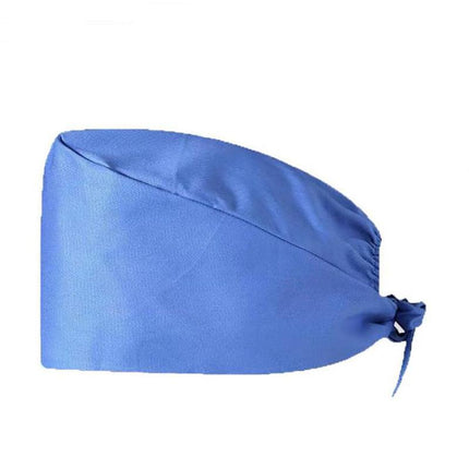 100% Cotton Surgical Scrub Cap Hat Unisex SurgeryTheatre Doctor Nurses Solid AU - Aimall