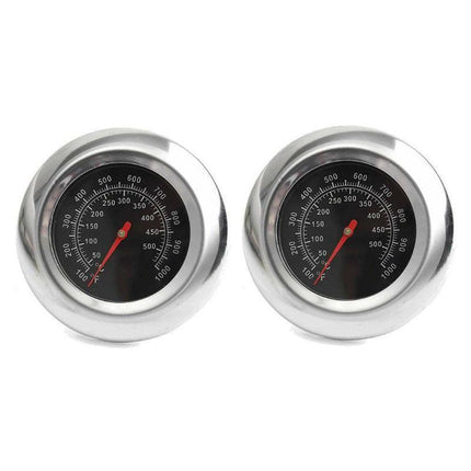 Latest Stainless Steel BBQ Smoker Grill Thermometer Temperature Gauge 50-500℃ AU - Aimall
