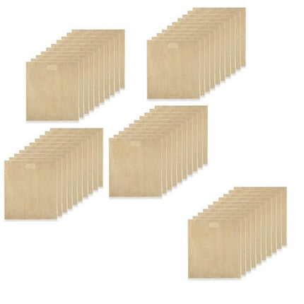 10-50PCS Reusable Toaster Bag Gluten Free Bread Bag Sandwich Toasting Brown Bags - Aimall