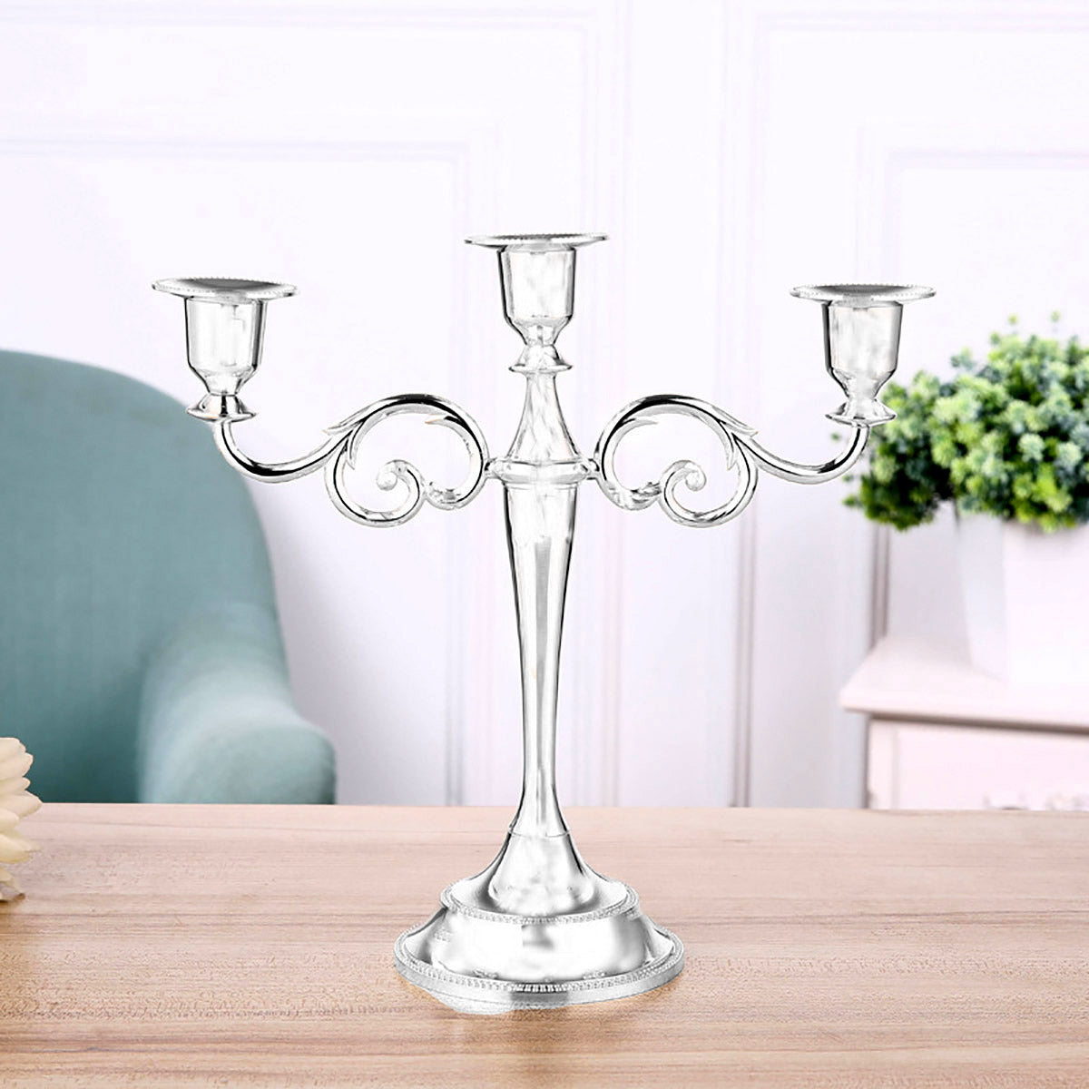 Product Share｜3/5-Arm Alloy Candelabra – Add Romance to Weddings and Home Decor