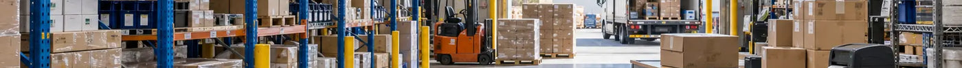 Australian ecommerce warehouse with pallet racking and local dispatch area
