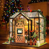 Build Your Dream Miniature World with Jenny's LED Flower House Dollhouse Kit