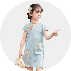 Girls' Traditional Clothing-Aimall