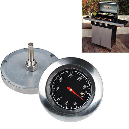 Latest Stainless Steel Bbq Smoker Grill Thermometer Temperature Gauge 50-500℃ Au - Aimall