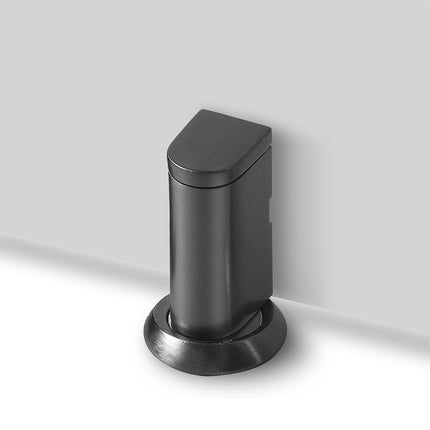 Magnetic Door Stopper Floor Mount Suction Catch Anti Collision Holder for Home