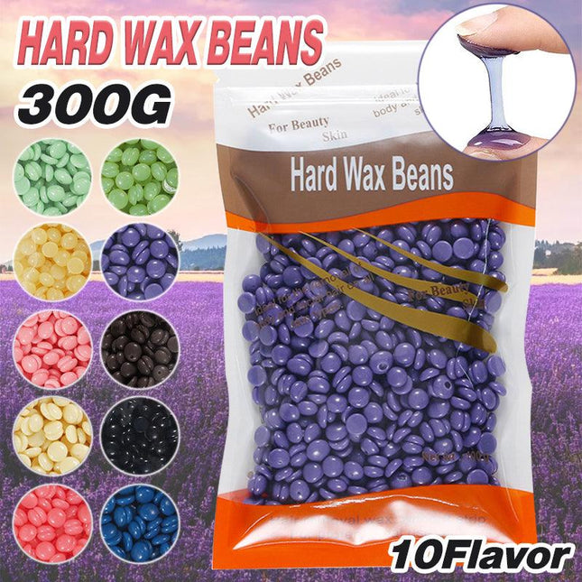 300G Hard Wax Bean No Strip No Pain Hot Film Body Waxing Hair Removal Depilatory - Aimall