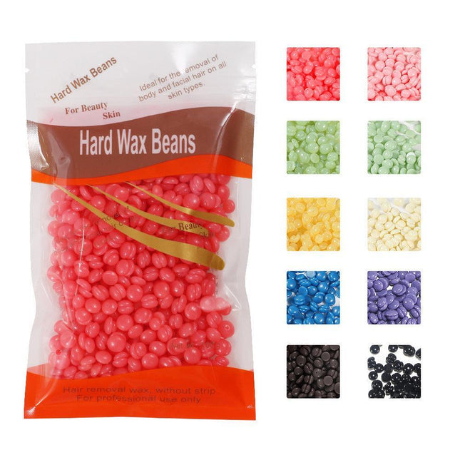 300G Hard Wax Bean No Strip No Pain Hot Film Body Waxing Hair Removal Depilatory - Aimall