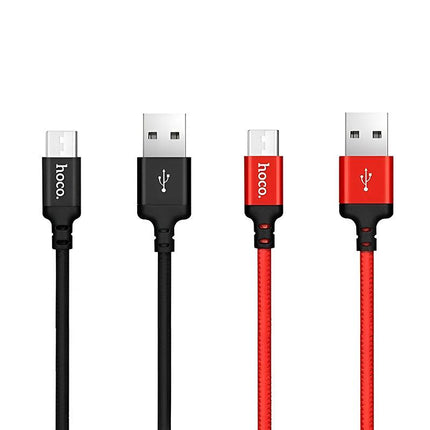 Hoco Micro Usb Nylon Braided Cord Fast Charging Data Sync Cable - Aimall