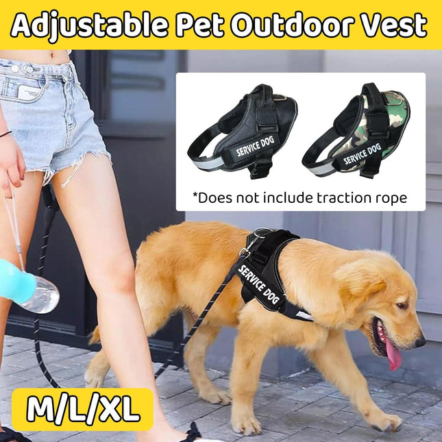 Adjustable Dog Vest Harness for Small Medium Dogs Comfortable No Pull Design