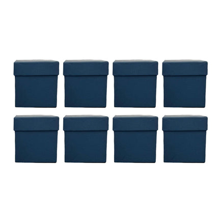 Square Gift Boxes 8pcs Empty Packaging Boxes for Favour Party Wedding Storage