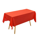 10pcs PEVA Rectangle Tablecloths Solid Colour Waterproof Party Table Covers