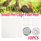 Small Pet Cage Foot Mat Anti Chew Rabbit Guinea Pig Cage Liner Pad Anti-Sticking