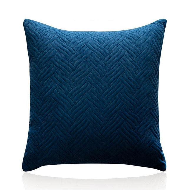 1PC Luxurious Modern Velvet Cushion Cover Soft Square Decorative Pillowcase Au - Aimall