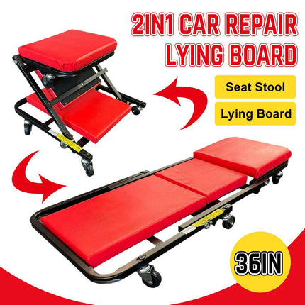 36Inch Car Repair Creeper Board Mechanic Sliding Under Car Auto Maintenance Tool