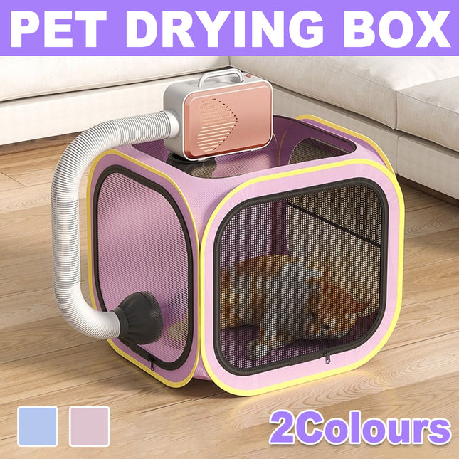 Pet Dryer Bag Cat Dog Blow Drying Household Bathing Grooming Soft Mesh Portable