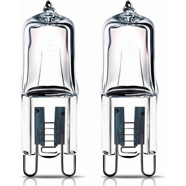 2/4x G9 Halogen 25W Warm White Light Bulb Globe 230V Oven Microwave - Aimall