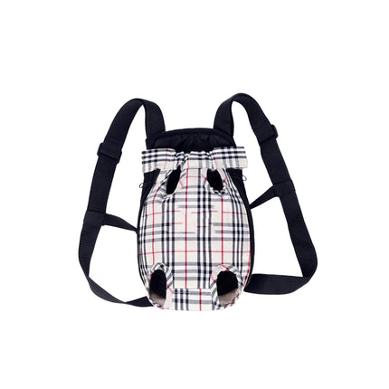 4 Sizes Pet Outdoor Backpack with Breathable Mesh and Anti-Scratch Fabric