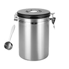 Coffee Powder Sealed Jar Airtight Storage Container for Kitchen Tea Sugar Beans