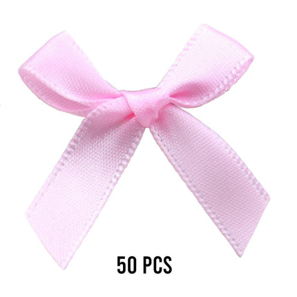50pcs Ribbon Bows Costume Accessories Decorative Craft Supplies Gift Wrapping